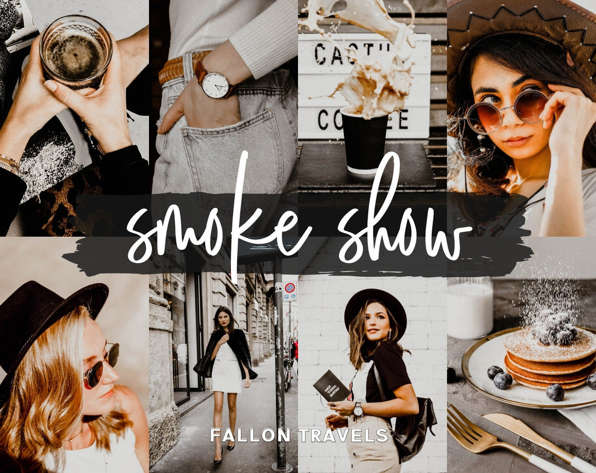 5 Mobile & Desktop Lightroom Presets Dark, Photo Editing Filter for Instagram Influencer, Moody Preset for Lifestyle Blogger