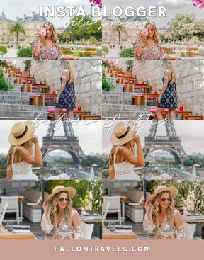 15 INFLUENCER Mobile Lightroom Presets, Photo Editing for Instagram Bloggers, Summer Preset for Lifestyle Blog, Bright Airy Photo Filter