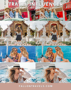 15 INFLUENCER Mobile Lightroom Presets, Photo Editing for Instagram Bloggers, Summer Preset for Lifestyle Blog, Bright Airy Photo Filter
