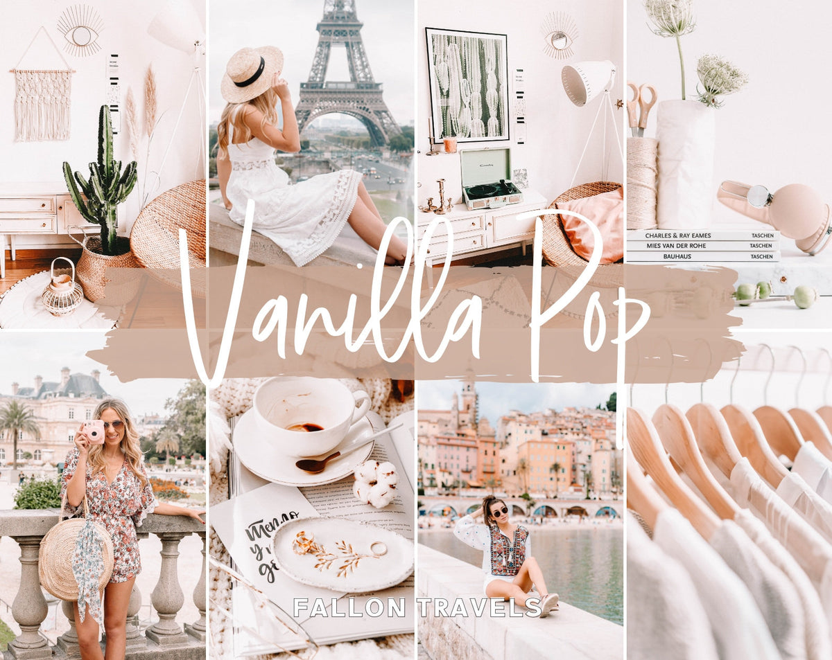 Vanilla Pop Lightroom Mobile Presets