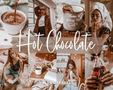 5 Mobile & Desktop Lightroom Presets Chocolate, Warm Brown Photo Editing Filter for Instagram, Caramel Vintage Preset for Lifestyle Bloggers