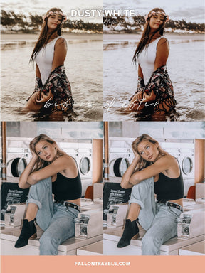 5 White Mobile & Desktop Lightroom Presets Pure, Clean Soft Photo Editing Filter for Instagram Influencer, Bright Interior Preset