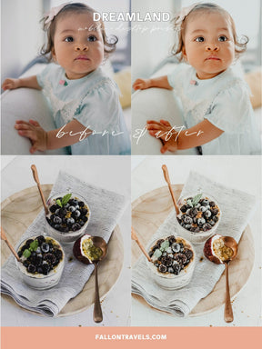 5 Dreamy Lightroom Mobile & Desktop Presets, Tan Skin Photo Filter for Instagram Bloggers, Bright Lifestyle Influencer Presets