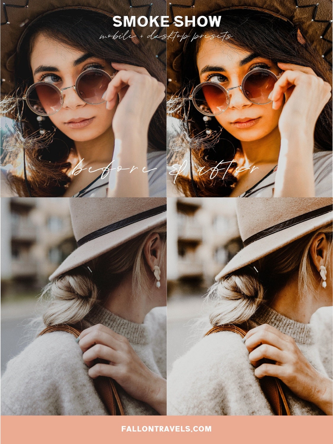 5 Mobile & Desktop Lightroom Presets Dark, Photo Editing Filter for Instagram Influencer, Moody Preset for Lifestyle Blogger