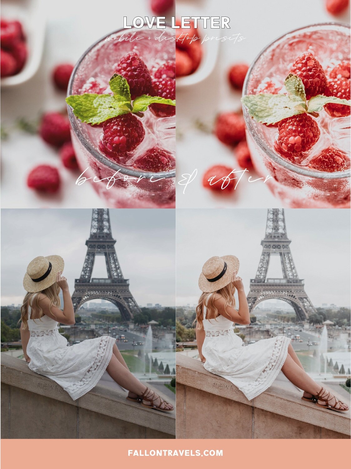 5 Pink Tones Mobile Lightroom Presets & Desktop, Photo Editing Filter for Instagram Influencer, Bright Airy Preset for Lifestyle Bloggers