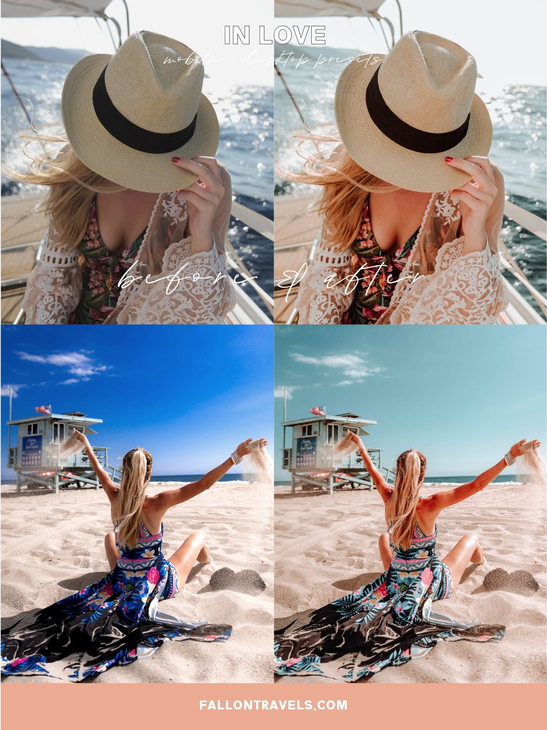 5 Mobile & Desktop Lightroom Presets In Love, Romantic Story Light Pink Photo Filter for Instagram, Valentines VSCO Preset for Bloggers