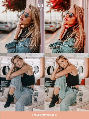 5 Mobile & Desktop Lightroom Presets In Love, Romantic Story Light Pink Photo Filter for Instagram, Valentines VSCO Preset for Bloggers
