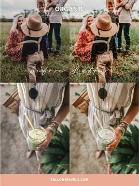 5 Mobile & Desktop Lightroom Presets Organic, Soft Natural Photo Editing Filter for Instagram Influencer, Green Travel Preset for Bloggers