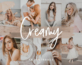 5 Mobile & Desktop Lightroom Presets Creamy, Natural Photo Filter Instagram Bloggers, Nude Presets for Influencer