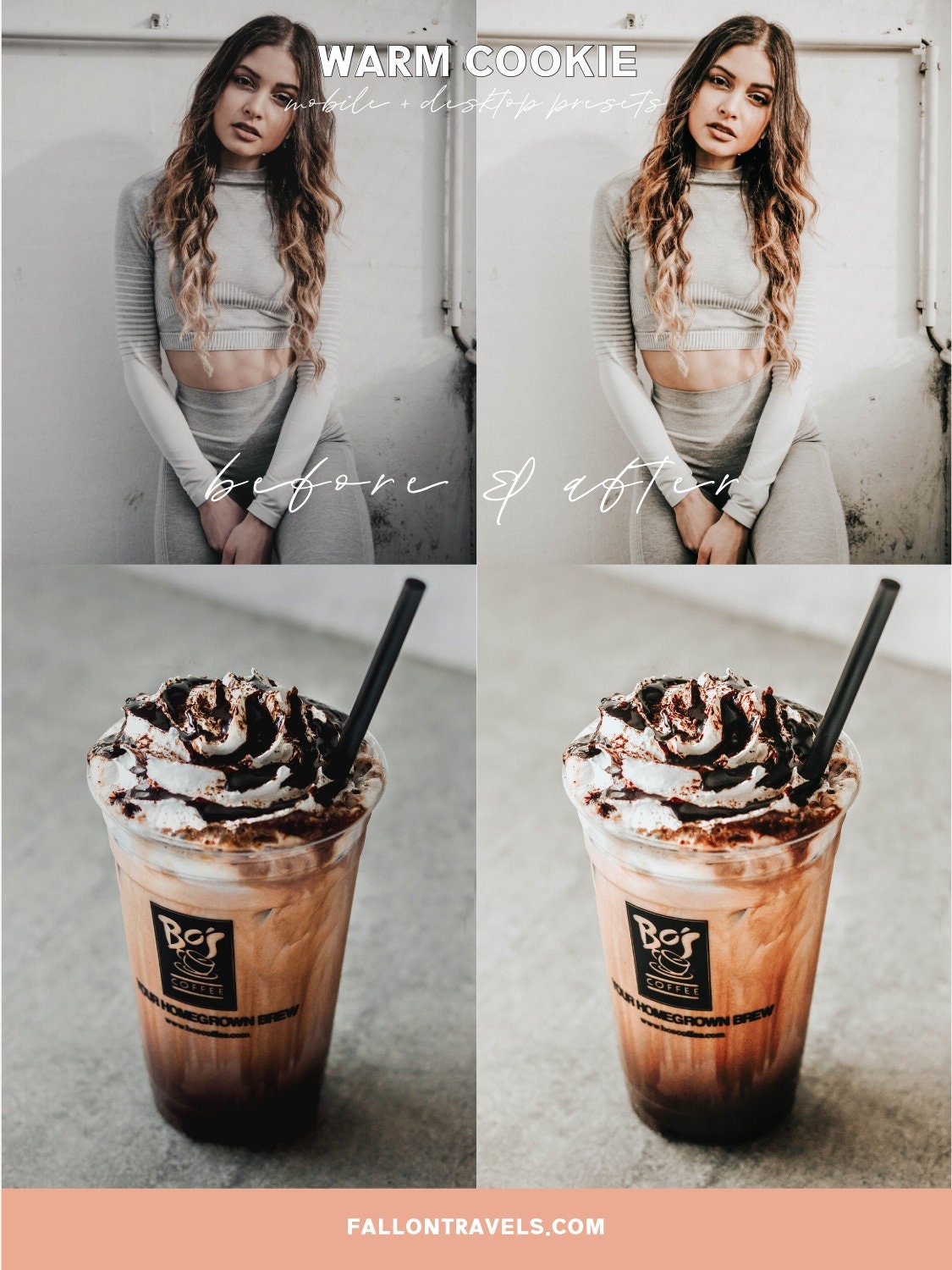 5 Mobile & Desktop Lightroom Presets Warm, Bright Airy Photo Editing Filter for Family Photography, VSCO iphone Preset for Instagram Blogger