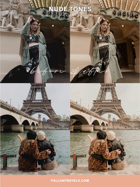 5 Nude Tone Presets Lightroom Mobile & Desktop, Minimal Beige Instagram Filter Warm, Creamy Brown Lifestyle Influencer Preset for Bloggers