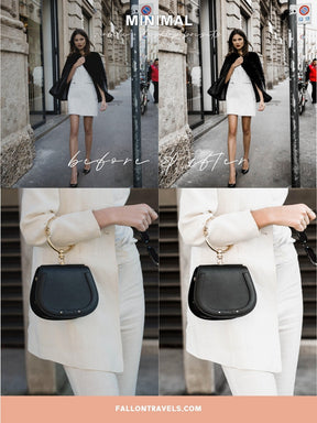 5 Mobile & Desktop Lightroom Presets Minimal, Photo Editing Filter for Instagram, Preset for Lifestyle Blogger, Influencer Filter for Travel