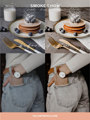 5 Mobile & Desktop Lightroom Presets Dark, Photo Editing Filter for Instagram Influencer, Moody Preset for Lifestyle Blogger