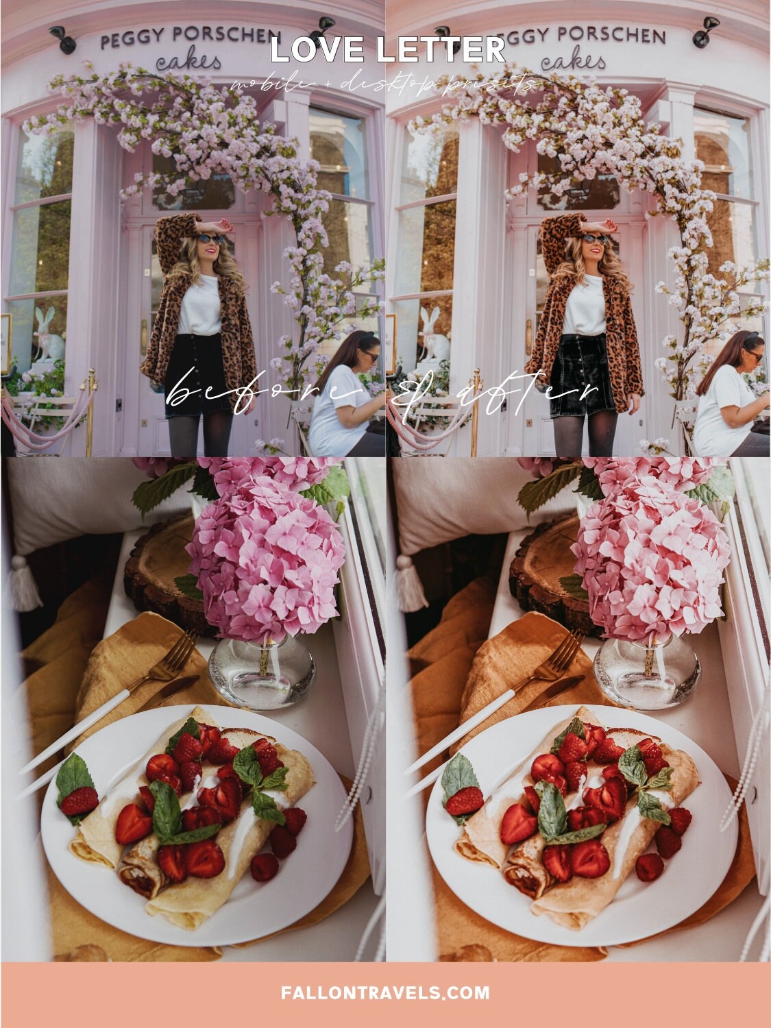 5 Pink Tones Mobile Lightroom Presets & Desktop, Photo Editing Filter for Instagram Influencer, Bright Airy Preset for Lifestyle Bloggers