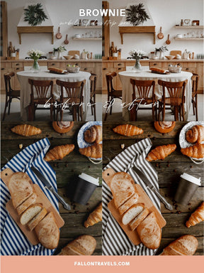 5 Brown Lightroom Mobile Presets & Desktop, Moody Photo Editing Filter for Instagram, Dark Vintage Preset for Lifestyle Bloggers