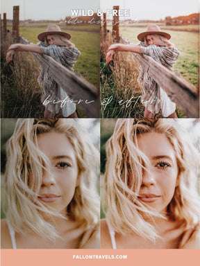 5 Pink Boho Lightroom Mobile & Desktop Presets, Bohemian Chic Photo Editing for Instagram, Dark Blush Tone Filter