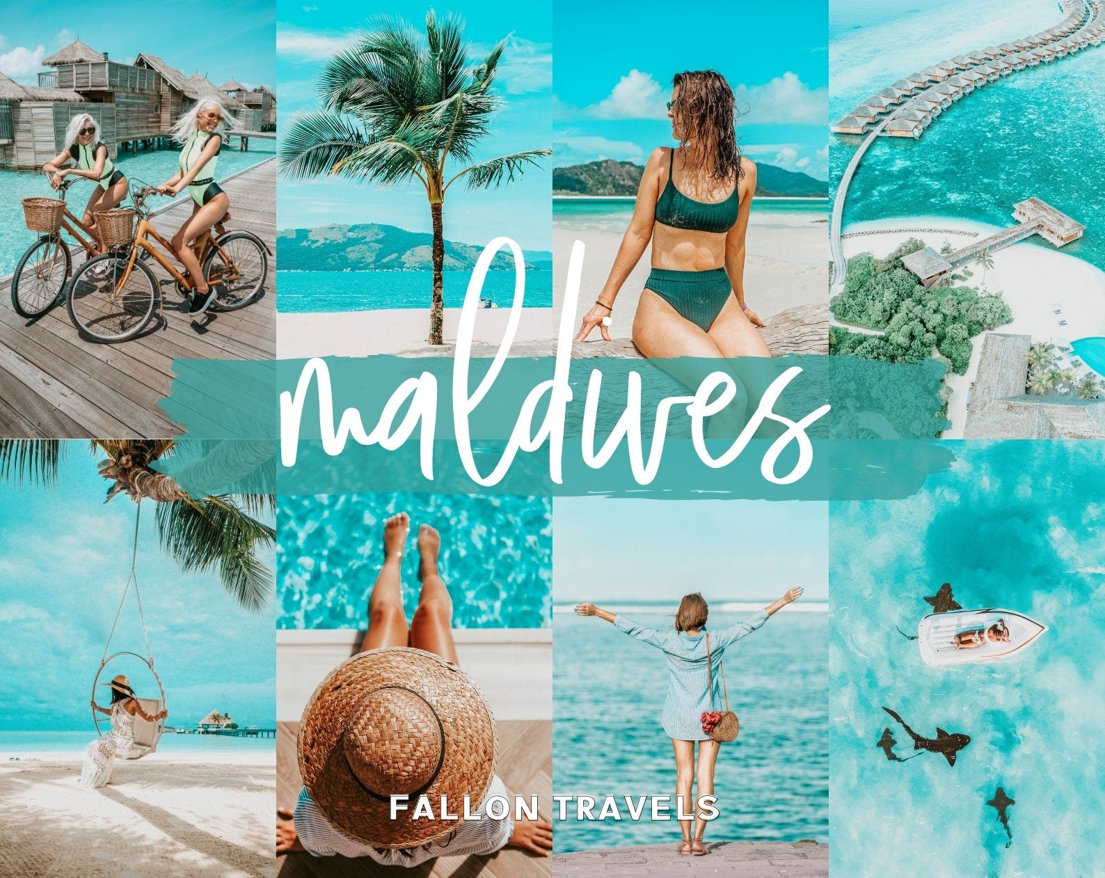 125 Lightroom Presets Instagram Bundle, Mobile & Desktop Photo Editing Filter Pack for Travel Bloggers, One Click Influencer Preset