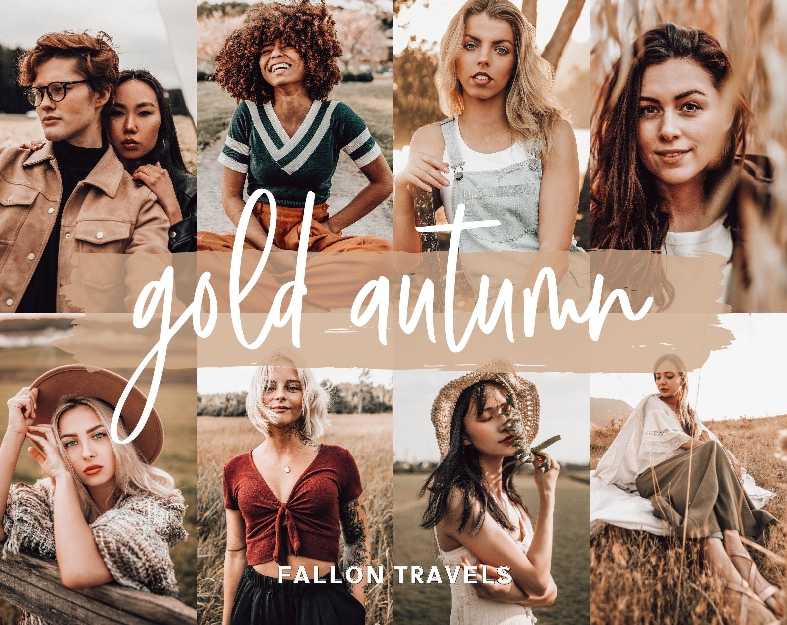 40 Fall Season Lightroom Presets Bundle, Mobile & Desktop Warm Autumn Tones Photo Editing Pack, Pumpkin Spice Filter for Bloggers