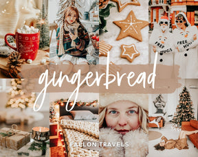 40 Winter Holiday Lightroom Presets Bundle, Mobile & Desktop Christmas Tones Photo Editing Pack, Instagram Snow Filters for Bloggers