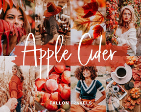 40 Fall Season Lightroom Presets Bundle, Mobile & Desktop Warm Autumn Tones Photo Editing Pack, Pumpkin Spice Filter for Bloggers
