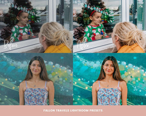 5 Clean Color Lightroom Mobile & Desktop Presets, Vibrant iPhone Editing for Instagram Blogger, Bright Vivid Summer Travel Photo Filter