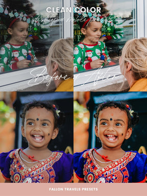 5 Clean Color Lightroom Mobile & Desktop Presets, Vibrant iPhone Editing for Instagram Blogger, Bright Vivid Summer Travel Photo Filter