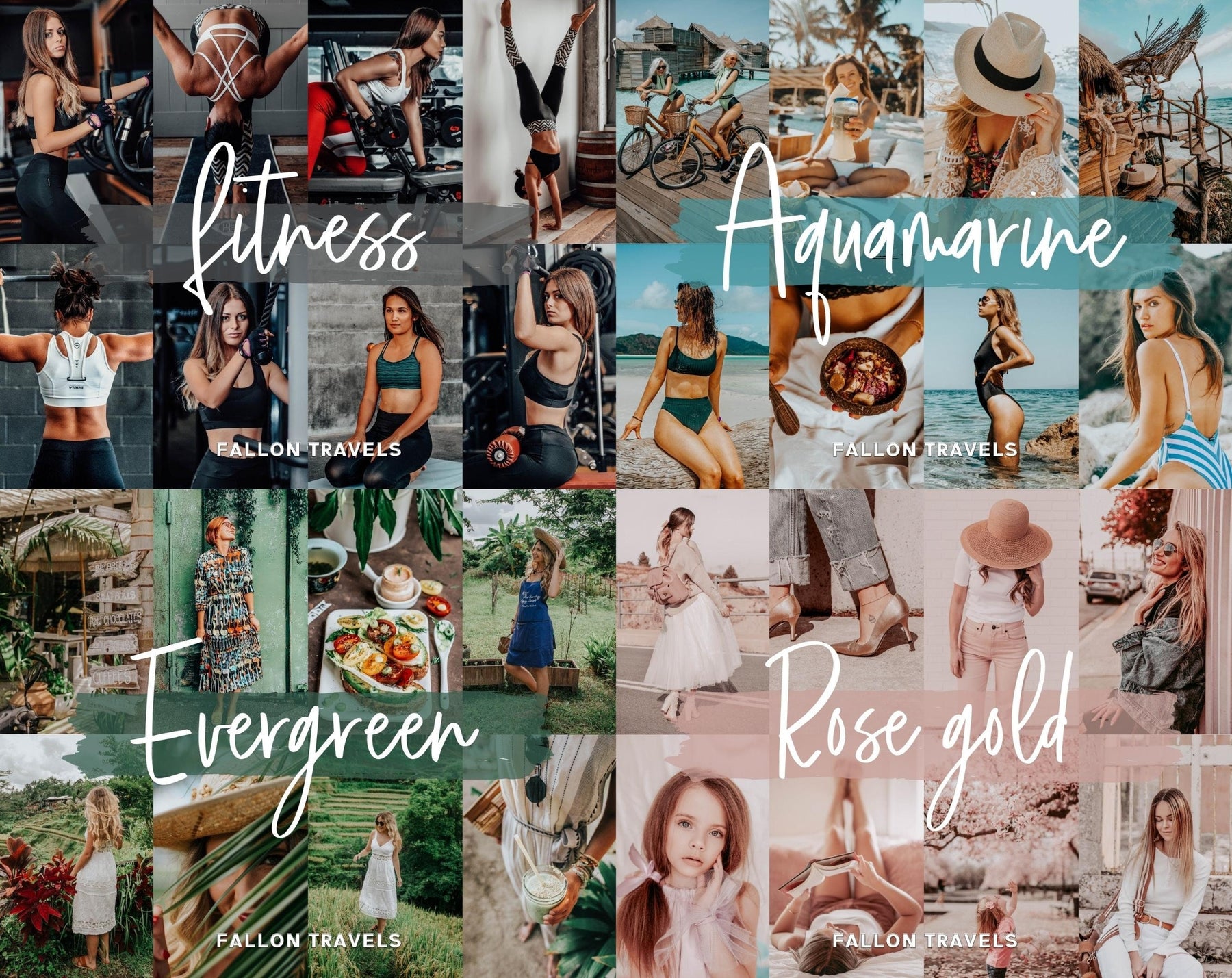 125 Lightroom Presets Instagram Bundle, Mobile & Desktop Photo Editing Filter Pack for Travel Bloggers, One Click Influencer Preset